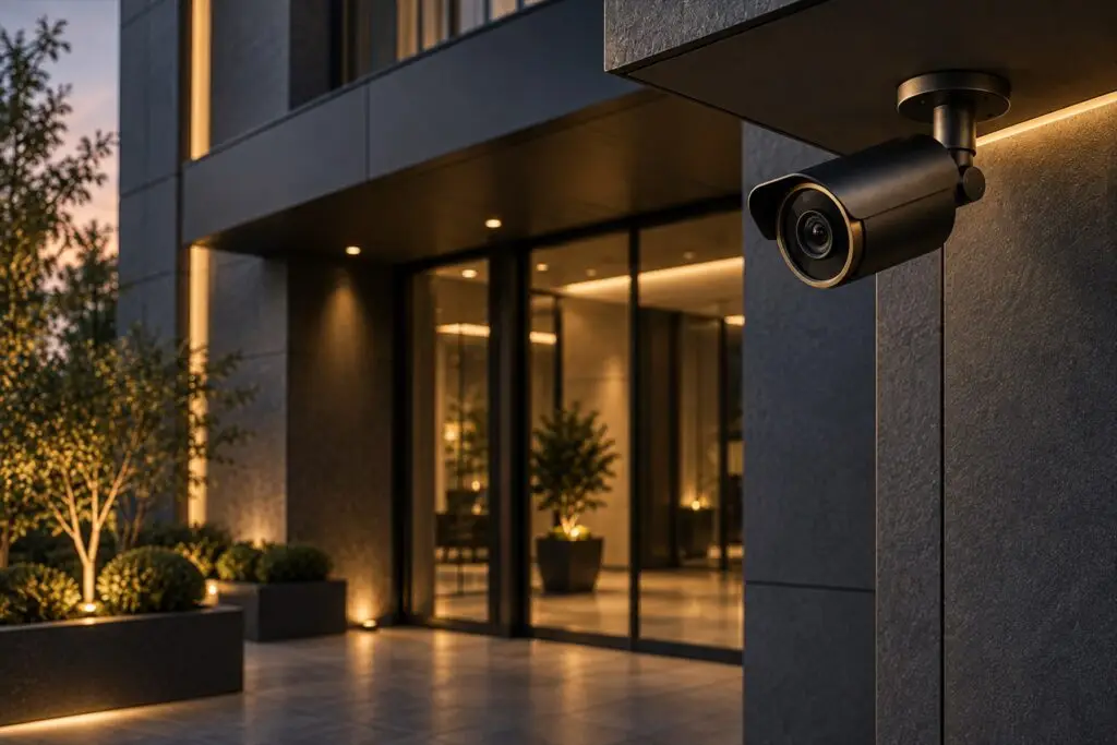 Security system: CCTV camera